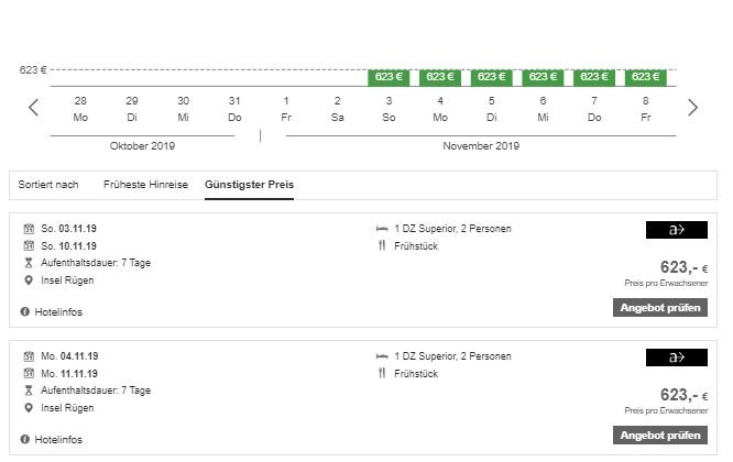 ab 229,50 € - 3,4 oder 7 Tage Insel Rügen / Deutschland im 5* Ceres am Meer inkl. Frühstück 3