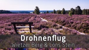 Lüneburger Heide: Mit der Drohne über den Wietzer Berg