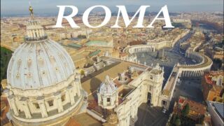 ROME from above - A 4K Drone aerial view